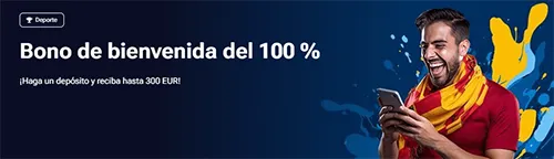Bono de Bienvenida 1xbet - 100% hasta 300€