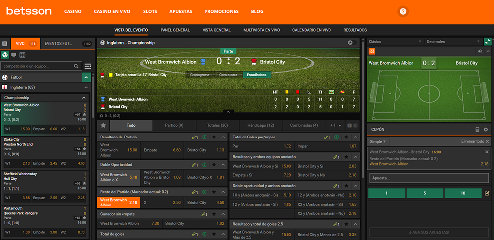 Analisis Betsson