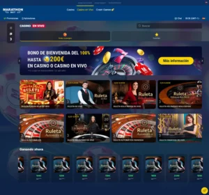 Captura 1 Marathonbet Casino