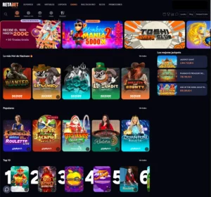 Captura 1 Retabet Casino